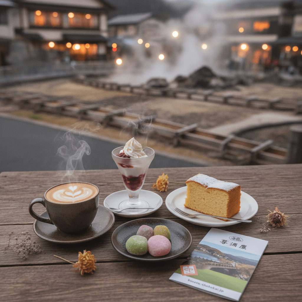 草津温泉女子旅におすすめ！湯畑周辺のおしゃれカフェ・スイーツ店ガイド | kusatsu-shokokai.jp