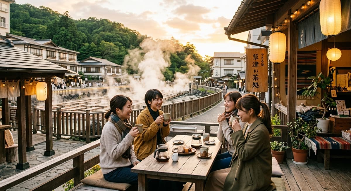 草津温泉女子旅におすすめ!湯畑周辺のおしゃれカフェ・スイーツ店ガイド | kusatsu-shokokai.jp