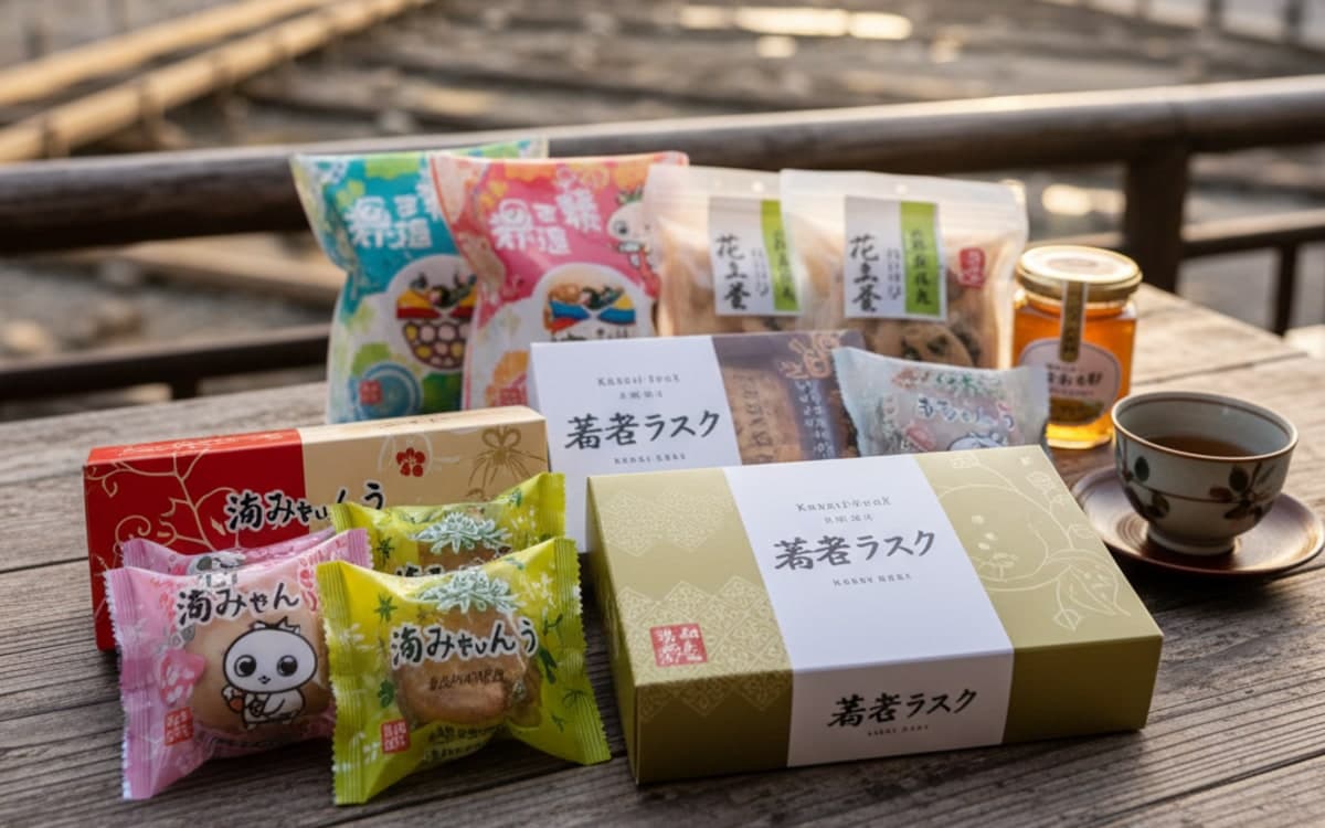 草津温泉湯畑近くで買える!友人・家族が感動する人気お菓子土産徹底ガイド